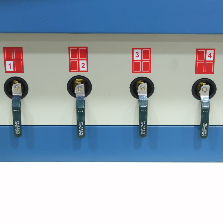 WR-84V; 220V 1 Phase CNC Router 4x8' Table w/ T-Slots, 7.5HP Spindle (Vacuum Ready, Pump Sold Separately)