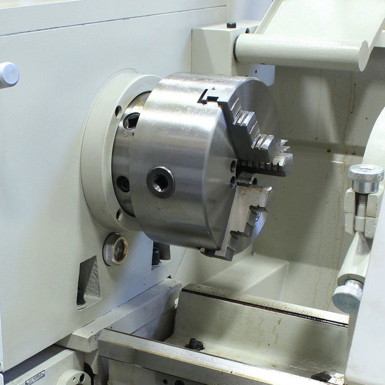 PL-1236E-DRO-1.0; 12"x36" Variable Speed Lathe with Mitutoyo DRO   2HP, 220V 1Phase