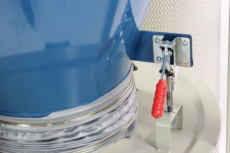 DC-2100C; 3HP 220V 1Ph Cyclone Style Dust Collector, 2111 CFM, 63 Gallon Drum