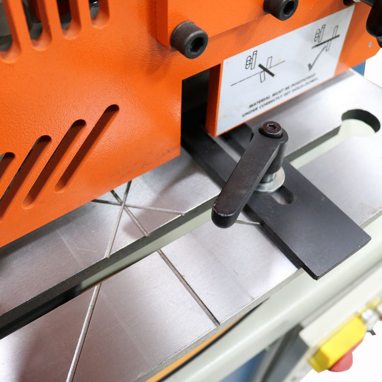 SW-443; 220V 3Phase 44 Ton 4 Station Ironworker