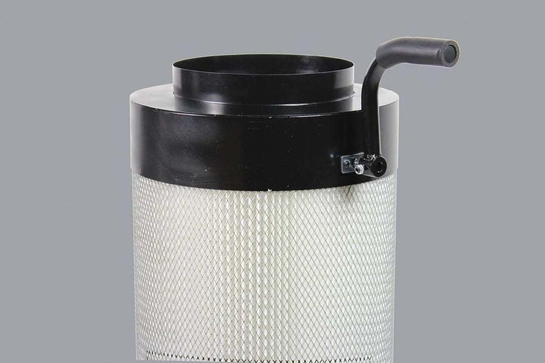 DC-2100C; 3HP 220V 1Ph Cyclone Style Dust Collector, 2111 CFM, 63 Gallon Drum