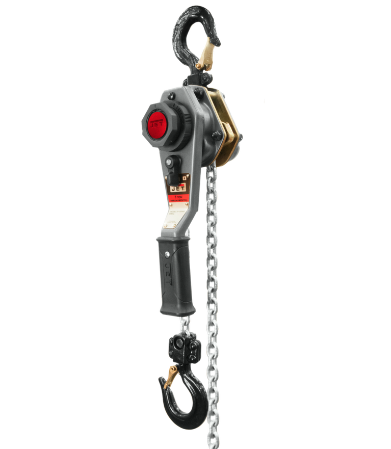 JLH-100WO-10, JLH Series 1 Ton Lever Hoist, 10' Lift with Overload Protection