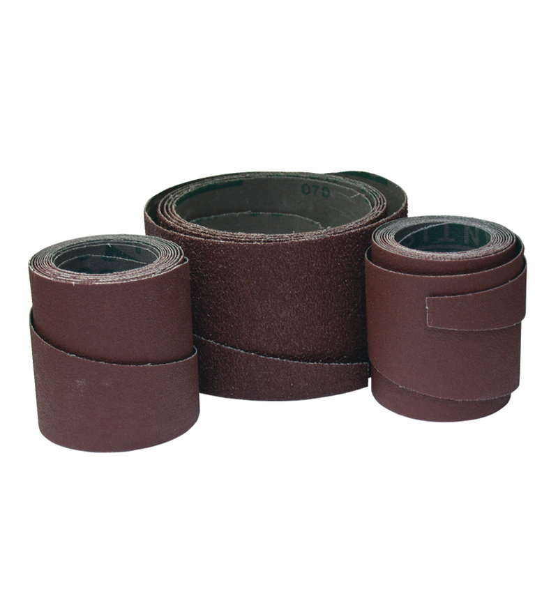 Ready-To-Wrap Abrasives, 120 Grit, 4-Wraps in Box (fits 16-32)