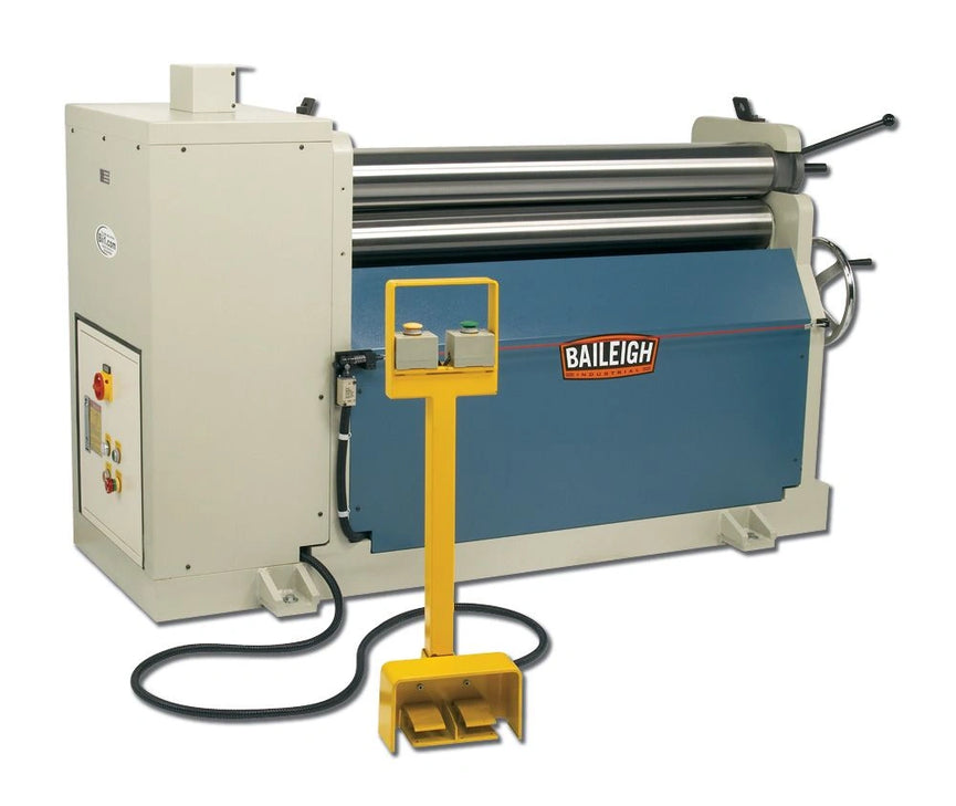 PR-403; 220V 3Phase Hydraulic Plate Roll. 4' Length 3 Gauge (1/4") Mild Steel Capacity