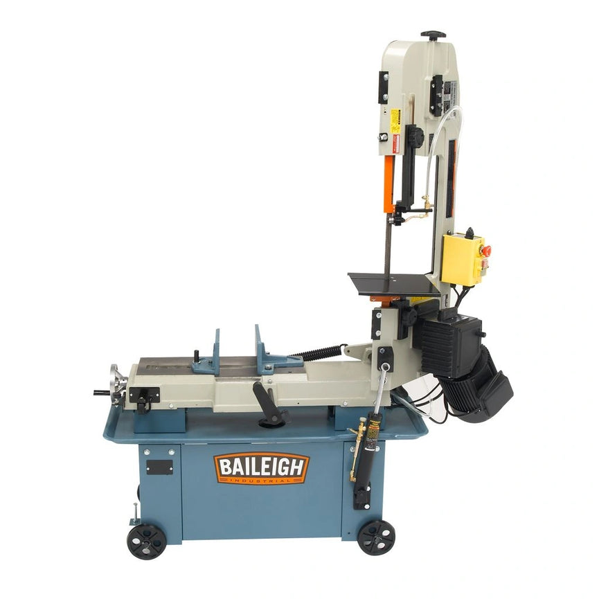BS-712M; 7" x 10"  Geared Head Horizontal/Verical Band Saw  1HP,  110/220V, Single Phase
