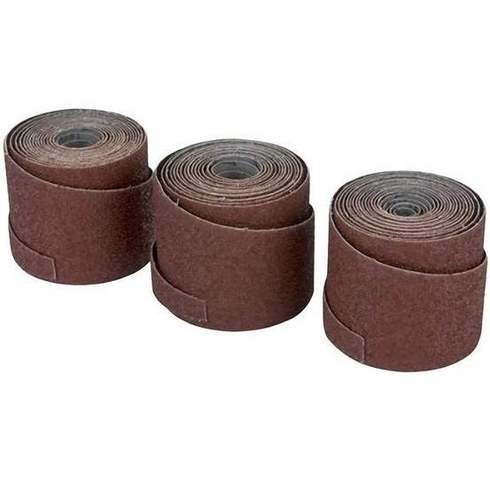 Ready-To-Wrap Abrasives, 120 Grit, 4-Wraps in Box (fits 16-32)