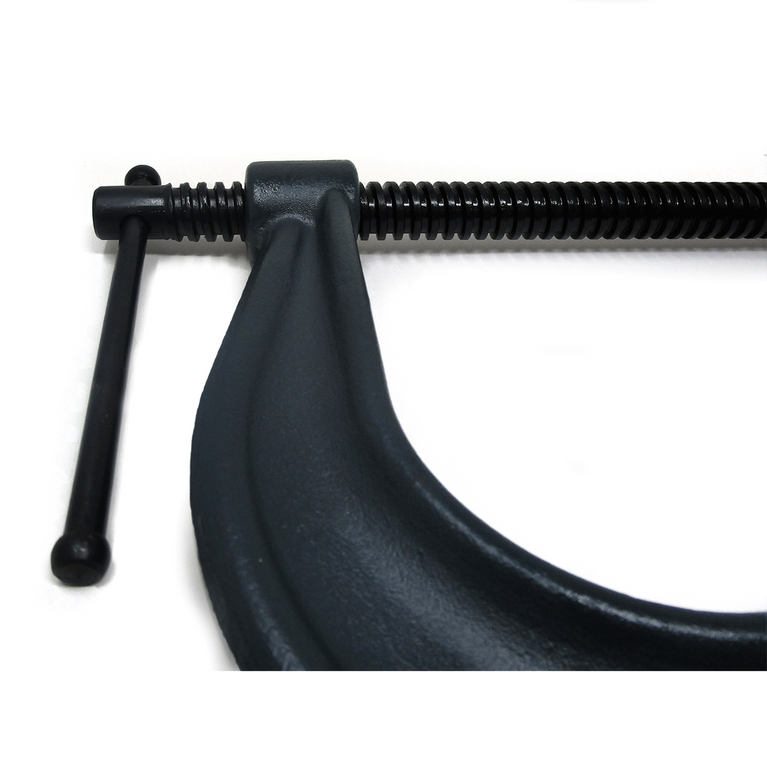 412, Drop Forged C-Clamp, 2 - 12-1/4” Opening, 6-1/4” Throat Depth