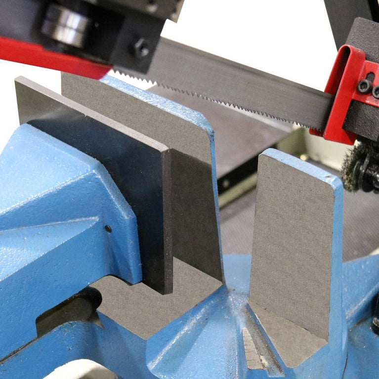 BS-250M; Metal Cutting 8.6" Geared Head Band Saw Mitering Head 2HP, 110V, Single Phase