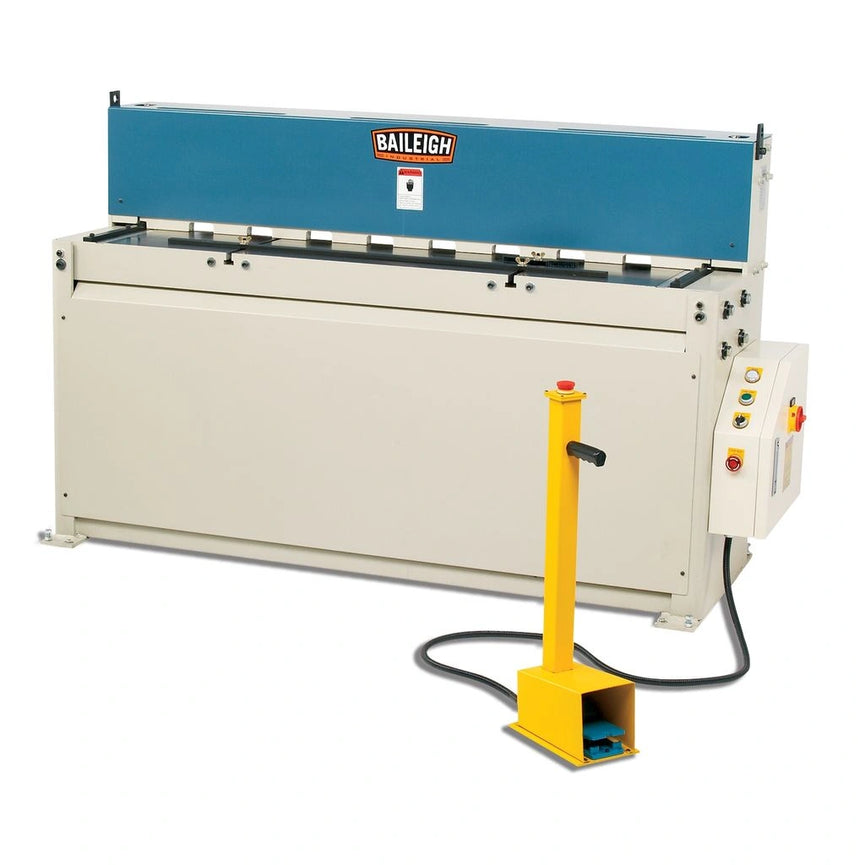 SH-6010; 220V 3Phase Hydraulic Powered Shear. 60" Length 10 Gauge Mild Steel Capacity