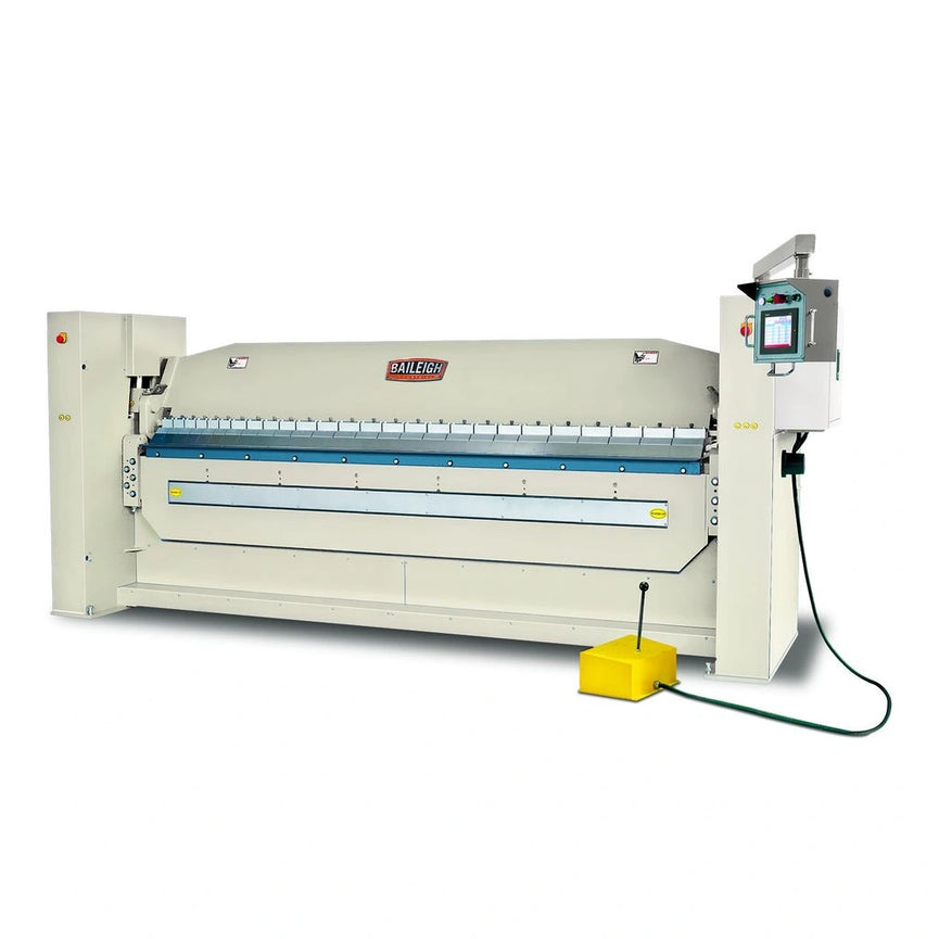 BB-12010H-NC; 220 Volt 3 Phase Heavy Duty Hydraulic Box and Pan Brake, 10' Length, 10 Gauge Mild Steel Capacity