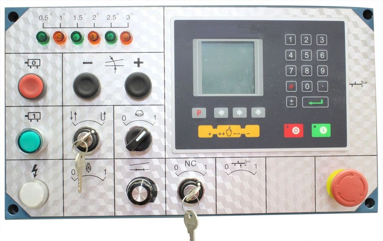 SH-120500-HD; 220V 3Phase Heavy Duty Hydraulic Shear. 120" Length, 1/2"  Mild Steel Capacity