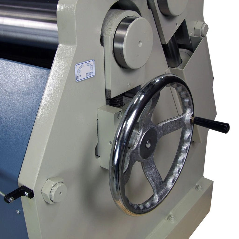 PR-609; 220V 3Phase Hydraulic Plate Roll. 6' Length 9 Gauge Mild Steel Capacity