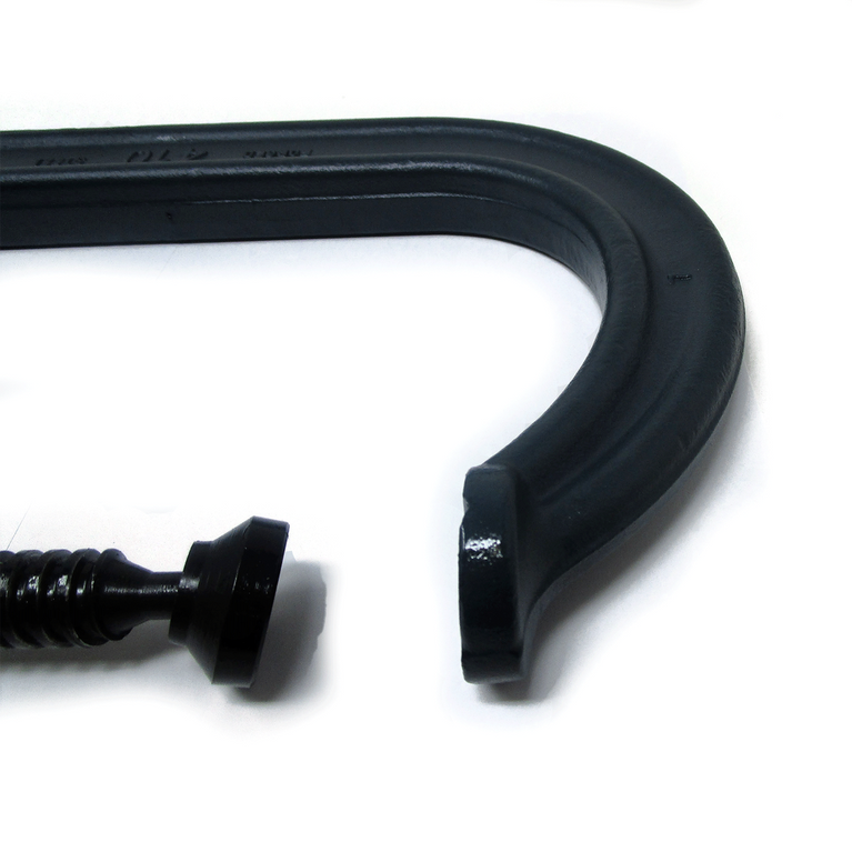 410, Drop Forged C-Clamp, 2 - 10-1/8” Opening, 5-7/8” Throat Depth