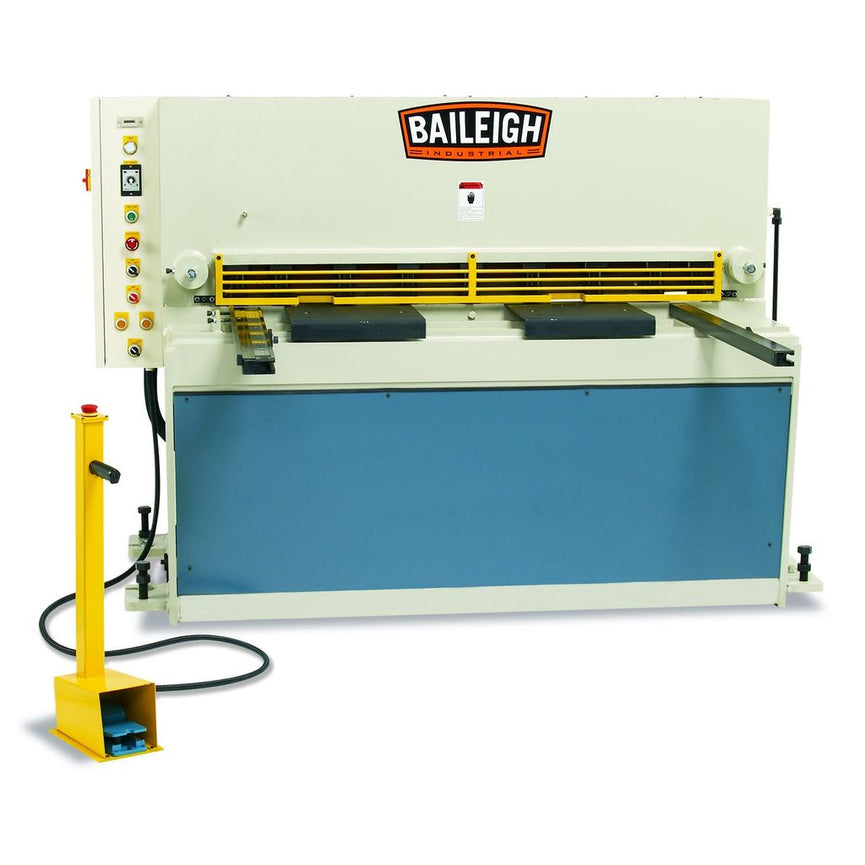 SH-5210-HD; 220V 3Phase Heavy Duty Hydraulic Shear. 52" Length 10 Gauge Mild Steel Capacity