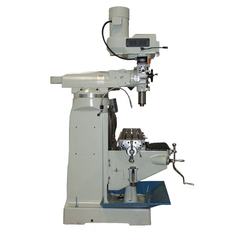 VM-949E-VS;  9" x 49"  Variable Speed Mill with X Power Feed, & DRO  3HP, 220V 1Phase