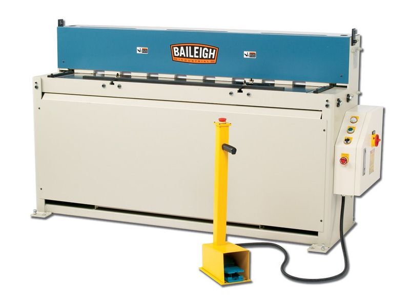 SH-6014; 220V 3Phase Hydraulic Powered Shear. 60" Length 14 Gauge Mild Steel Capacity